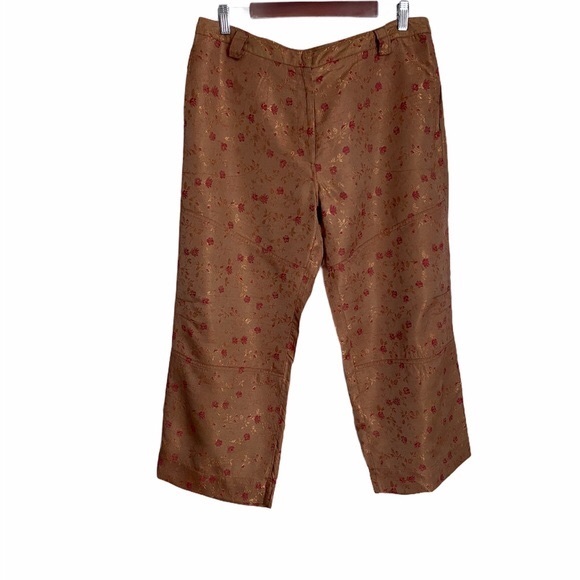 APRIL CORNELL CROPPED WIDE LEG TROUSERS - Picture 1 of 12